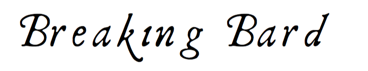Breaking bard name only